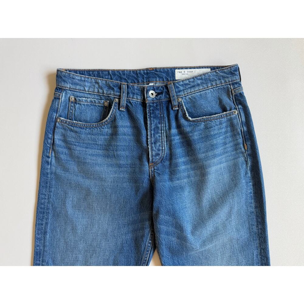 Rag & Bone Women's Clean Mick Rosa Mid-Rise Boyfriend Button Fly Jeans Size 29 - Picture 3 of 13